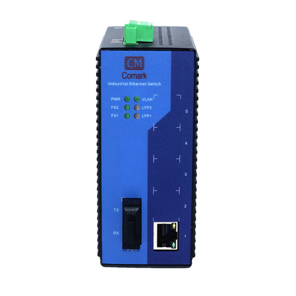 讯记CK2011型百兆工业光纤收发器