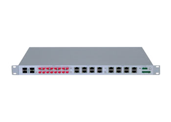 深圳讯记4GE+24FE电力专用工业以太网交换机
