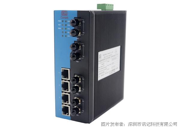 讯记8口网管型工业以太网交换机