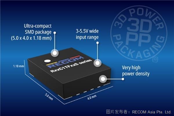 RECOM RxxC1TF 1 W DC/DC 转换器